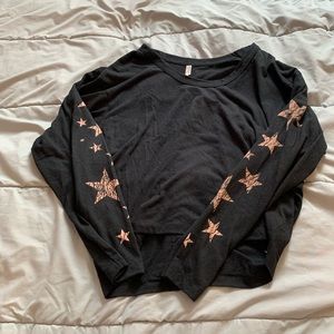 Free people melrose star print top
